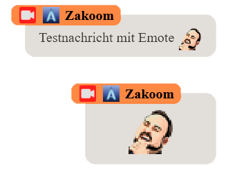 Beispiel größere Emotes